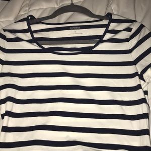 Express Striped Crop Top